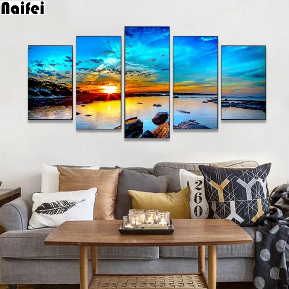 5d Diy Diamond Painting Modern Blue Sky Sunset Painting Wall Art Full Drill Cross Stitch Embroidery Rhinestone Mosaic Home Decor
5d Diy Diamond Painting Modern Blue Sky Sunset Painting Wall Art Full Drill Cross Stitch Embroidery Rhinestone Mosaic Home Decor