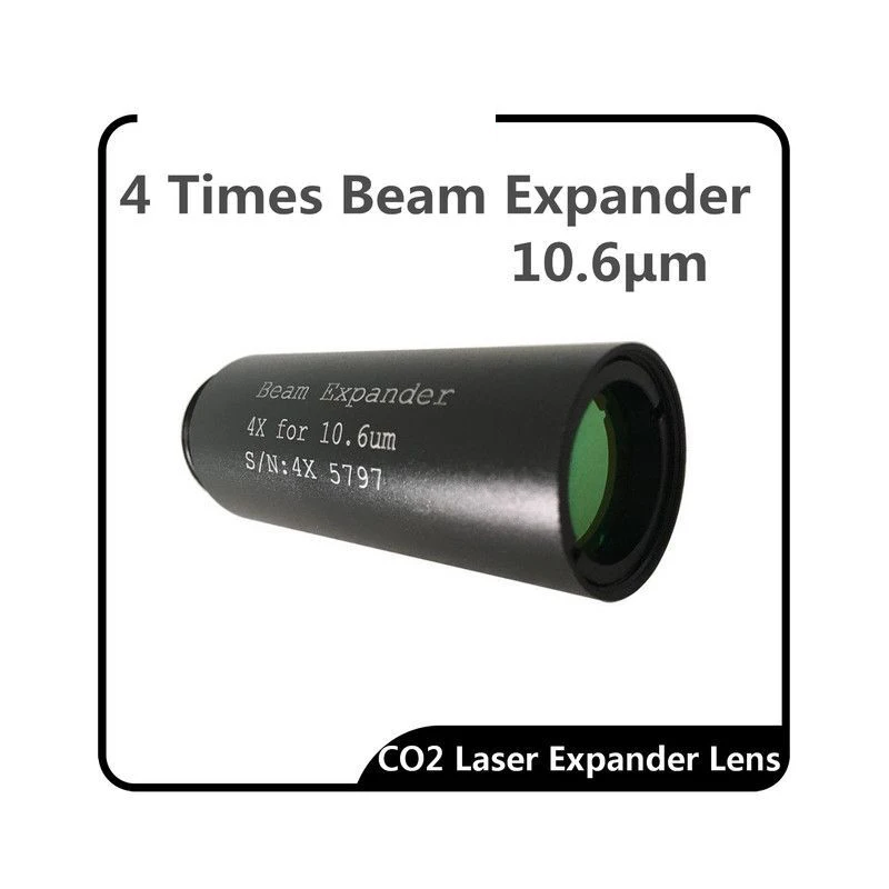 CO2 Laser Beam Expander 2X 2.5X 3X 4X 5X 6X 8X Fixed Series 10.6um USE For CO2 Laser Mark Machine
CO2 Laser Beam Expander 2X 2.5X 3X 4X 5X 6X 8X Fixed Series 10.6um USE For CO2 Laser Mark Machine