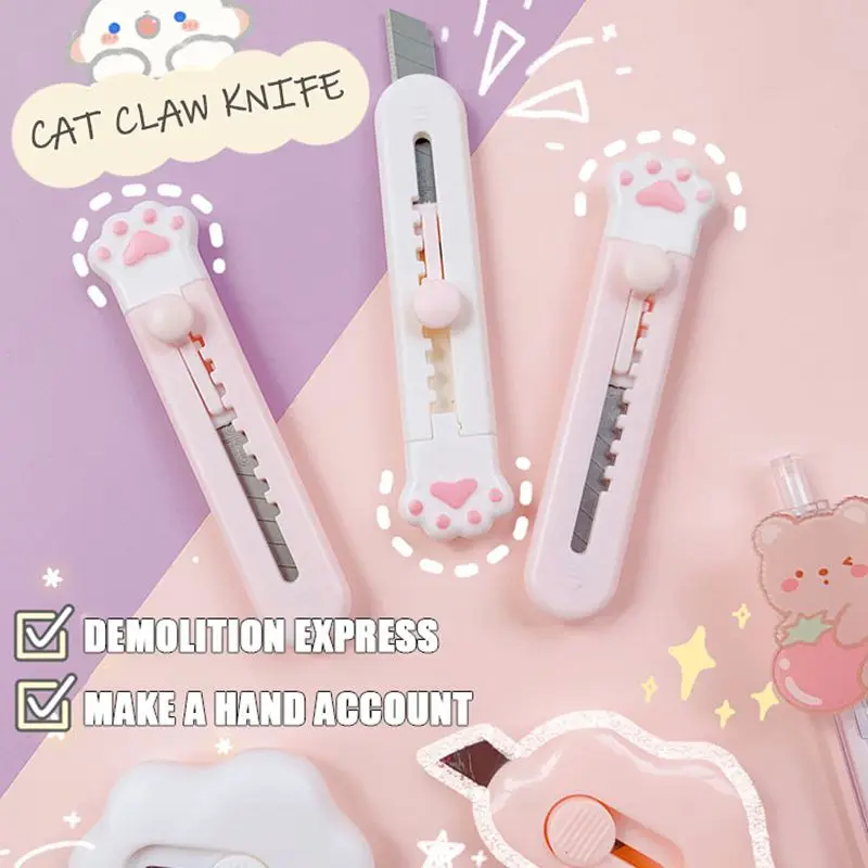 Creative Cloud Utility Knife Retractable Portable Knife Mini Cute Craft Cutting Tools Gyro Cutter Stationery Knife Multi Tool
Creative Cloud Utility Knife Retractable Portable Knife Mini Cute Craft Cutting Tools Gyro Cutter Stationery Knife Multi Tool