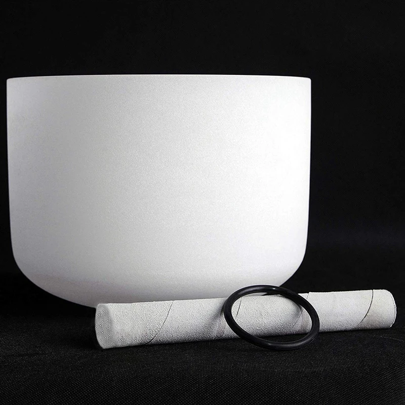 8 Inch 432Hz Singing Bowl Perfect Sound Note Chakra Frosted Quartz Crystal Meditation with Rubber Ring
8 Inch 432Hz Singing Bowl Perfect Sound Note Chakra Frosted Quartz Crystal Meditation with Rubber Ring