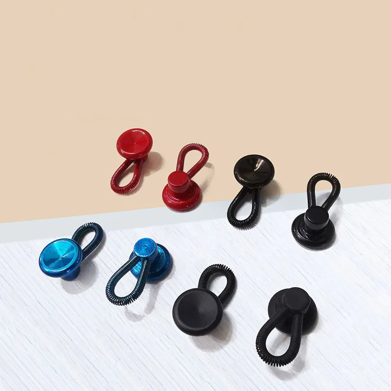 10PCS Flexible Metal Buttons Collar Extenders Lock Lengthen Buckle Jeans Pants Waist Stretch Shirt Suit Tie Neck Expanders
10PCS Flexible Metal Buttons Collar Extenders Lock Lengthen Buckle Jeans Pants Waist Stretch Shirt Suit Tie Neck Expanders