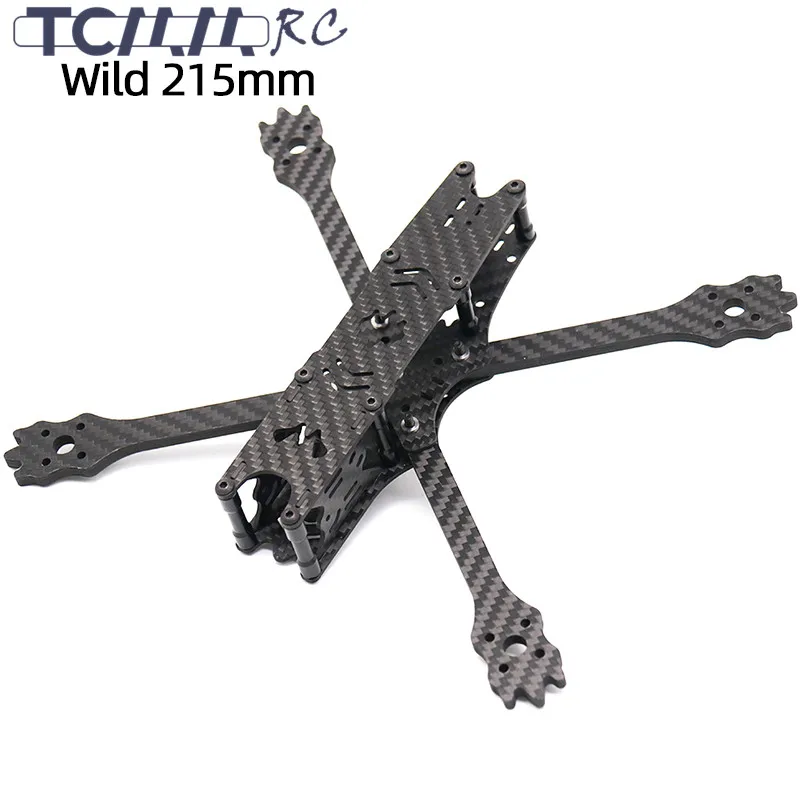 TCMMRC 5 inch FPV Drone Frame Wild 215 215mm fpv frame 5mm Arm Carbon Fiber for FPV Racing Drone Frame Kit
TCMMRC 5 inch FPV Drone Frame Wild 215 215mm fpv frame 5mm Arm Carbon Fiber for FPV Racing Drone Frame Kit
