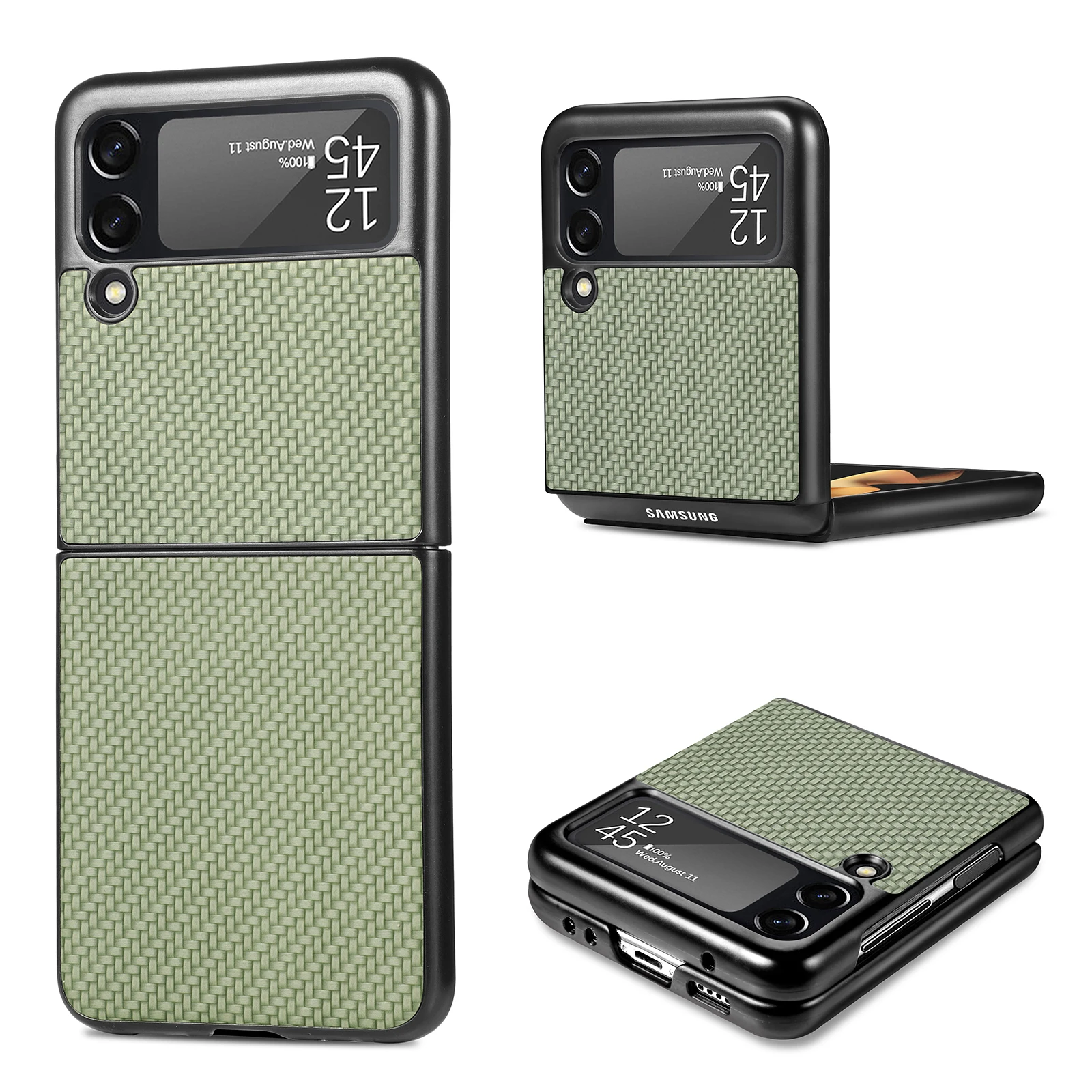 Luxury Fiber Pattern Slim Phone Case For Samsung Galaxy Z Flip 3 5G Cover For Galaxy Z Flip 3 PC Hard Shockproof Frame Case
Luxury Fiber Pattern Slim Phone Case For Samsung Galaxy Z Flip 3 5G Cover For Galaxy Z Flip 3 PC Hard Shockproof Frame Case