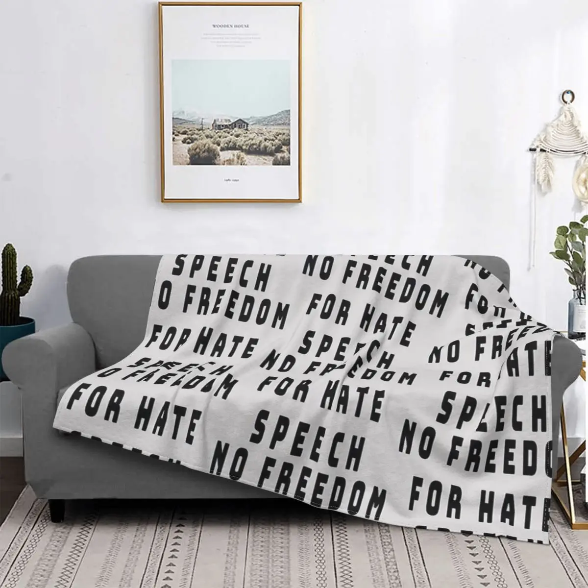 Речь «No Freedom For Hate» 2-Manta, colcha, Edredon de cama cuadros, manta de lana, роскошный Текстиль для дома
Речь «No Freedom For Hate» 2-Manta, colcha, Edredon de cama cuadros, manta de lana, роскошный Текстиль для дома