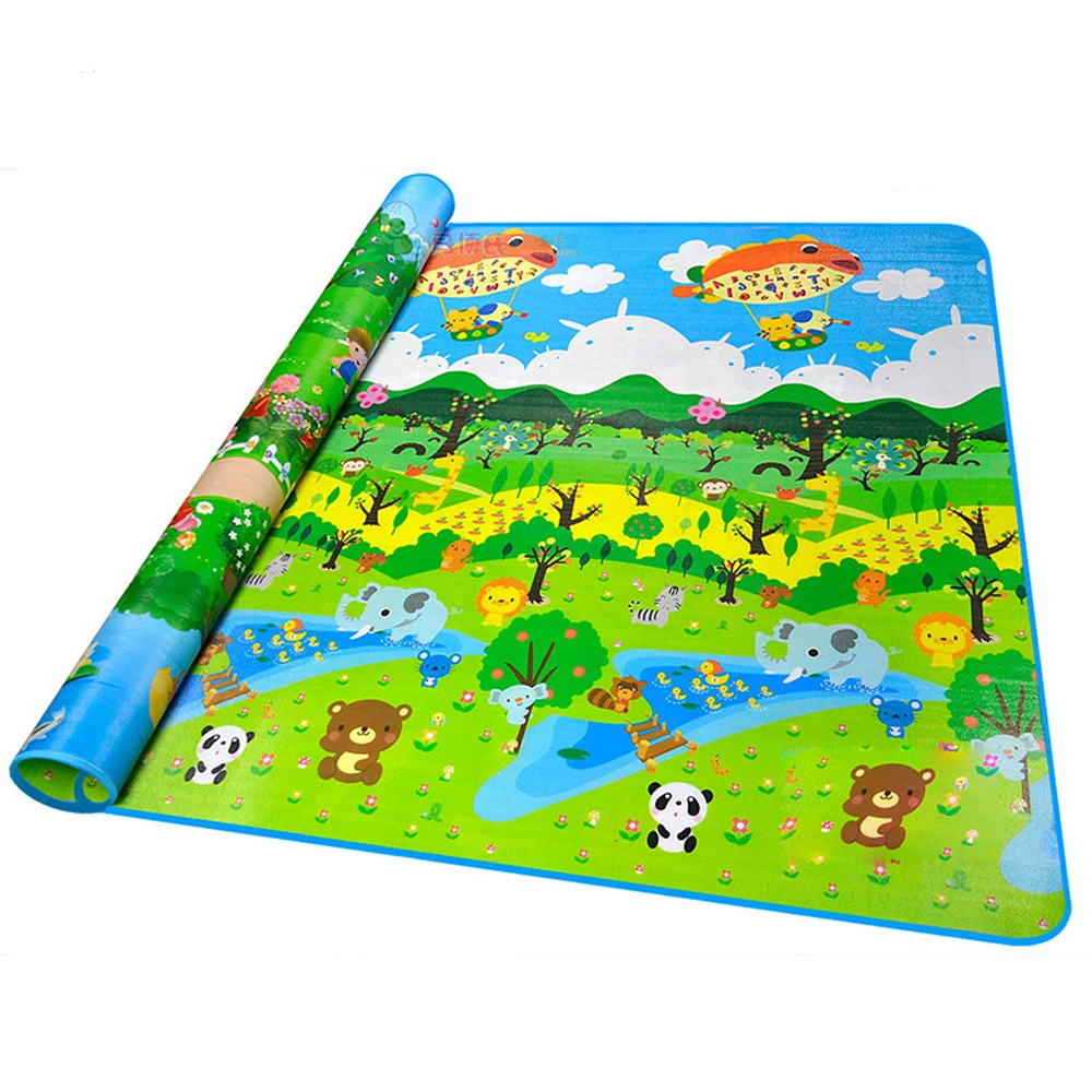 200*180*0.5 cm Thick Crawling Mat Double Surface Baby Carpet Rug Animal Car+Dinosaur Developing Mat for Children Game Pad
200*180*0.5 cm Thick Crawling Mat Double Surface Baby Carpet Rug Animal Car+Dinosaur Developing Mat for Children Game Pad