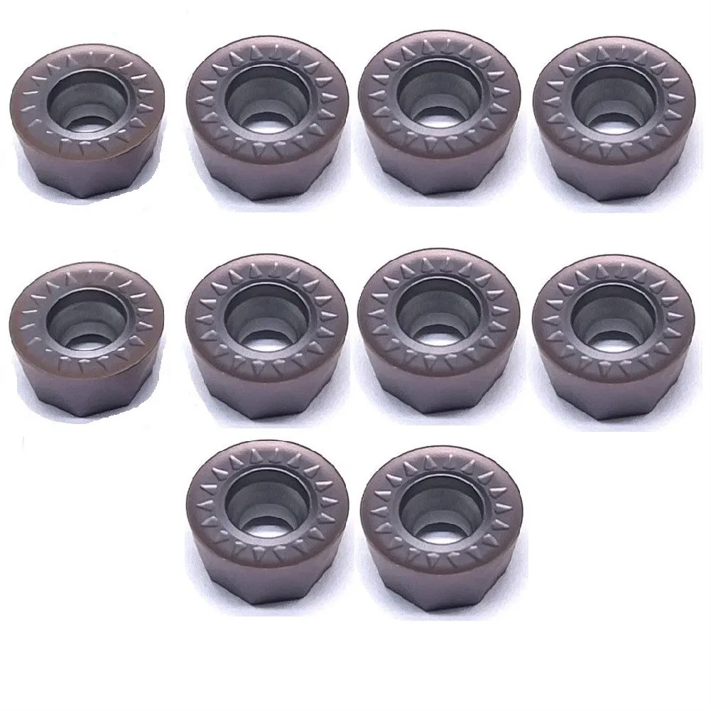 10 Pieces Lathe Tool RPMT1204 VP15TF High Quality Internal Round Carbide Insert RPMT 1204CNC Metal Turning Insert
10 Pieces Lathe Tool RPMT1204 VP15TF High Quality Internal Round Carbide Insert RPMT 1204CNC Metal Turning Insert