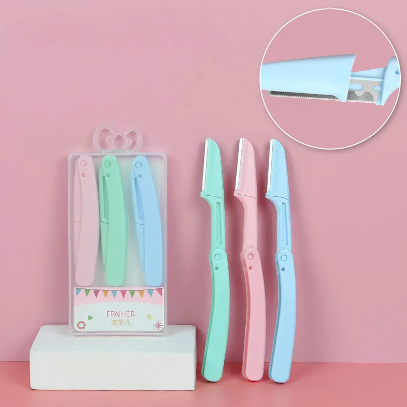 New Portable Folding Eyebrow Trimmer Stainless Steel Eyebrow Trimmer 3 Eyebrow Trimmer Set Beauty Tools Wholesale
New Portable Folding Eyebrow Trimmer Stainless Steel Eyebrow Trimmer 3 Eyebrow Trimmer Set Beauty Tools Wholesale