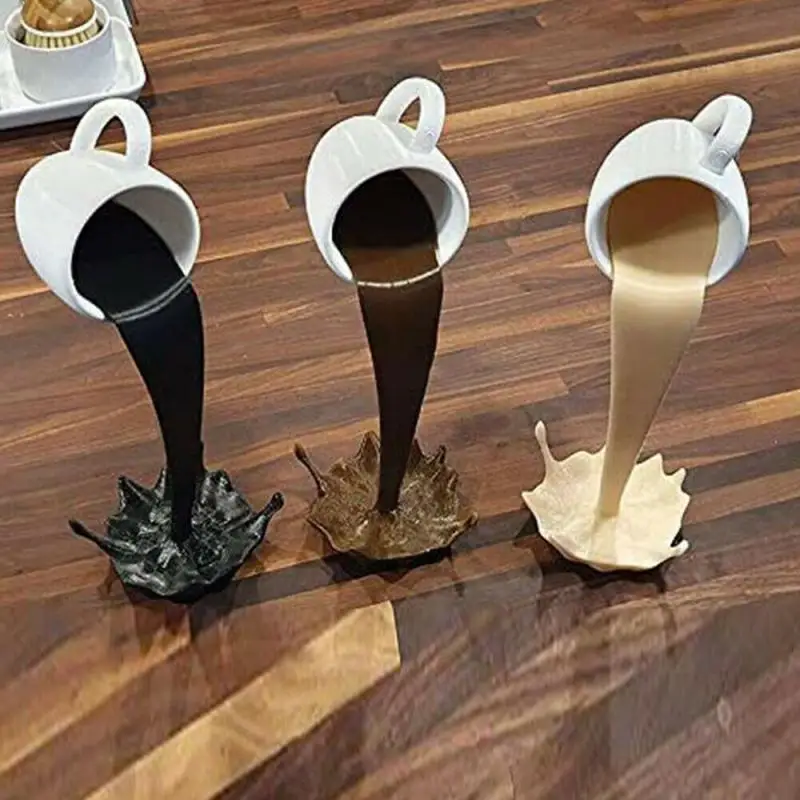 Creative Floating Coffee Cup Mug Sculpture Kitchen Decor Pouring Spilling Decoration Mug Decoration Living Room Kitchen Decor
Creative Floating Coffee Cup Mug Sculpture Kitchen Decor Pouring Spilling Decoration Mug Decoration Living Room Kitchen Decor
