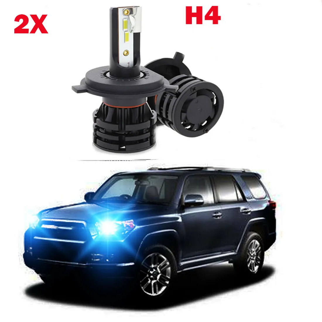 2x H4 LED Light Bulb Replacement Headlight High Low Beam 6000K Power | Автомобили и мотоциклы