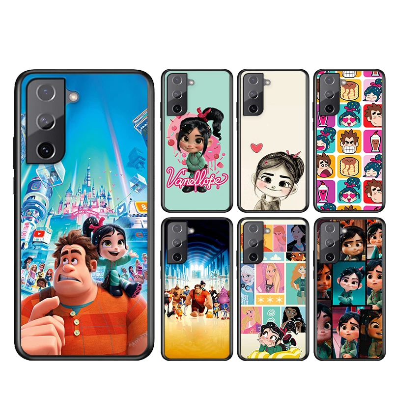 For Samsung Galaxy S21 S20 FE S22 Ultra Pro Lite S10 5G S10E S9 S8 Plus Soft Cover Wreck-It Ralph Disney Movie Black Phone Case
For Samsung Galaxy S21 S20 FE S22 Ultra Pro Lite S10 5G S10E S9 S8 Plus Soft Cover Wreck-It Ralph Disney Movie Black Phone Case
