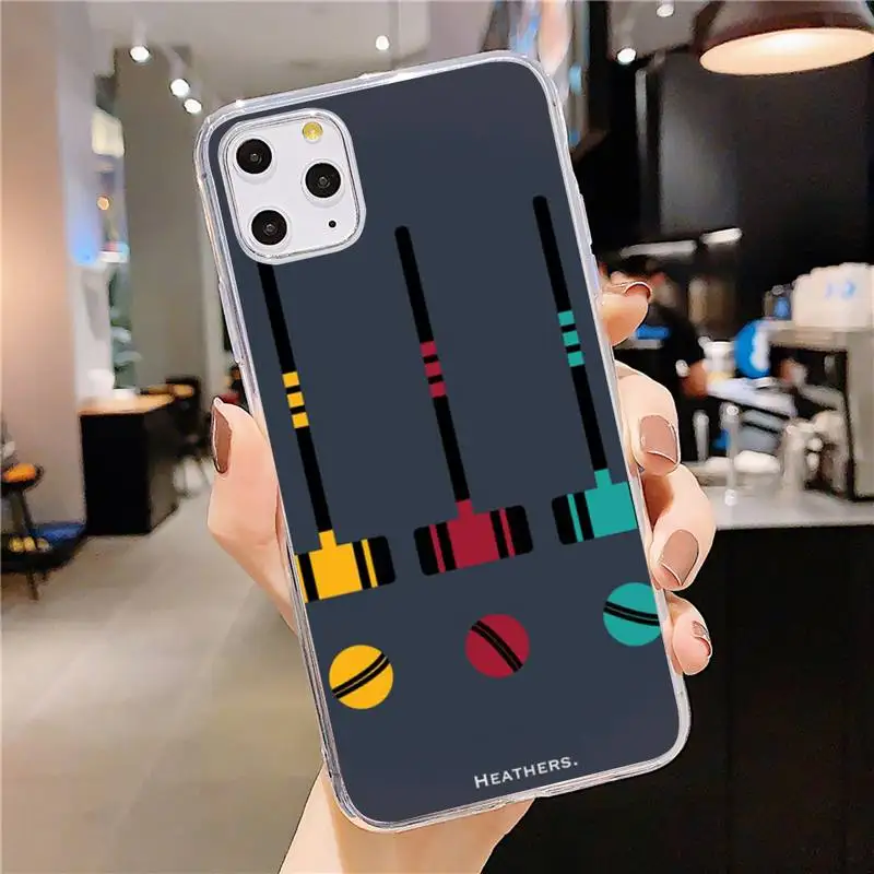 Heathers Broadway Musical Phone Case Transparent soft For iphone 5 5s 5c se 6 6s 7 8 11 12 plus mini x xs xr pro max
Heathers Broadway Musical Phone Case Transparent soft For iphone 5 5s 5c se 6 6s 7 8 11 12 plus mini x xs xr pro max