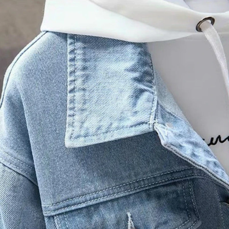 Jackets Men Denim Holes Solid Retro Vintage Ripped Korean Style All-match Large Size Chic Trendy Chaqueta Male Coat Loose Casual
Jackets Men Denim Holes Solid Retro Vintage Ripped Korean Style All-match Large Size Chic Trendy Chaqueta Male Coat Loose Casual