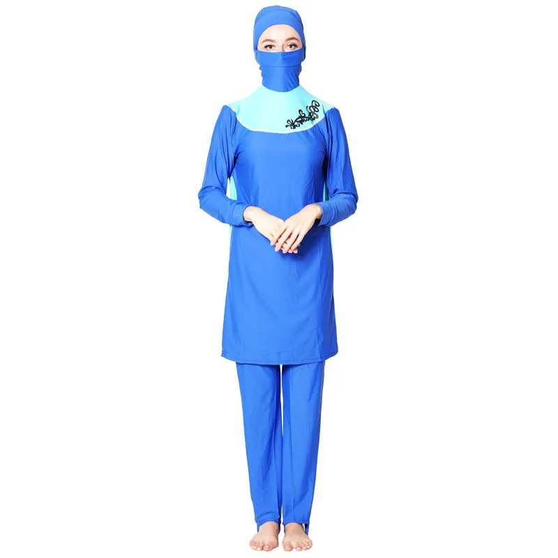 DROZENO Muslim swimsuit Women's bathing suit Beach muslims sun their suits Two-piece | Спорт и развлечения