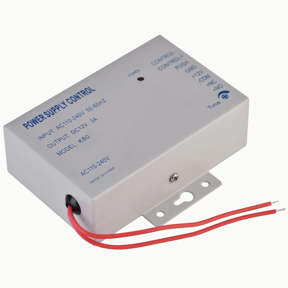 Input AC110V-240V Output DC 12V 3A 30W Power Supply Controller for Door Access Control System Power Supply Controller Power
Input AC110V-240V Output DC 12V 3A 30W Power Supply Controller for Door Access Control System Power Supply Controller Power