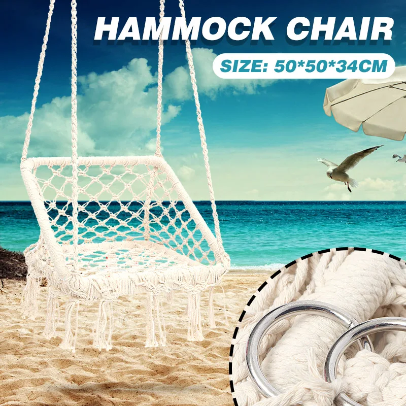 Vintage Macrame Nordic Style Hanging Hammock Home Dormitory Beige Swing Hammock Chair Fabric Indoor Lazy Chair Bohemian Hammocks
Vintage Macrame Nordic Style Hanging Hammock Home Dormitory Beige Swing Hammock Chair Fabric Indoor Lazy Chair Bohemian Hammocks