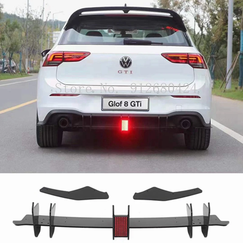 for Volkswagen Golf MK8 GTI Pro Rline dedicated high-quality car rear bumper diffuser auto parts Diffuser with LED light
for Volkswagen Golf MK8 GTI Pro Rline dedicated high-quality car rear bumper diffuser auto parts Diffuser with LED light
