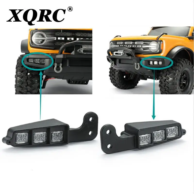1/10 Built-in Spotlight Lamp Bar Lights TRAXXAS TRX4 Bronco Front Body Bumper Light Wire RC Car Upgrade Accessories Parts
1/10 Built-in Spotlight Lamp Bar Lights TRAXXAS TRX4 Bronco Front Body Bumper Light Wire RC Car Upgrade Accessories Parts