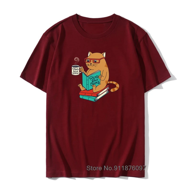 New Mens Tees Kawaii Kitten Comic T Shirt Slim Fit Cat Coffee Books Funny Retroer Tee Shirts For Student Custom Own Style Tshirt
New Mens Tees Kawaii Kitten Comic T Shirt Slim Fit Cat Coffee Books Funny Retroer Tee Shirts For Student Custom Own Style Tshirt