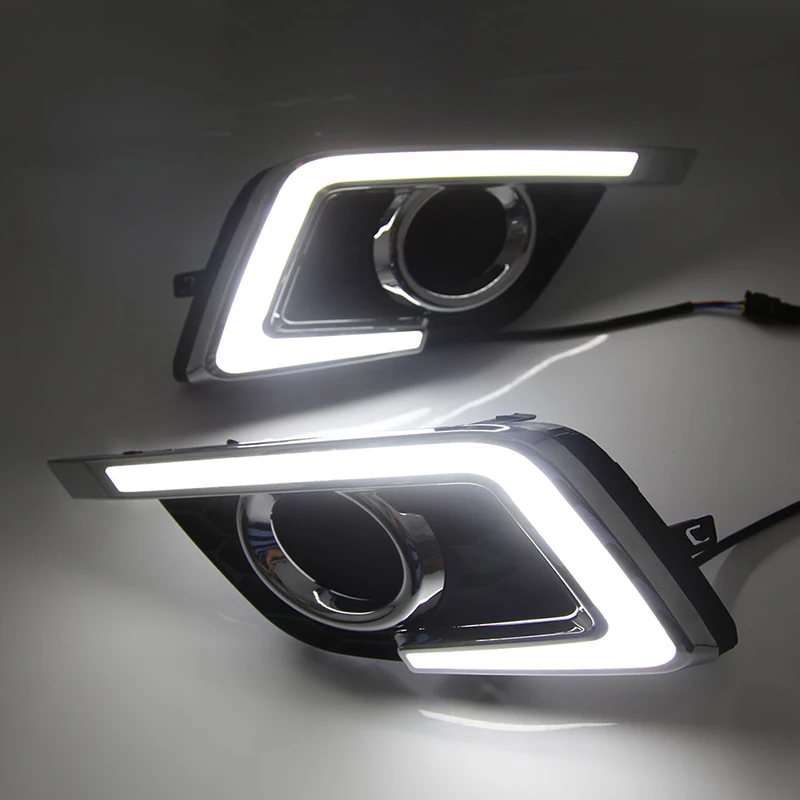 Eosuns Led Daytime Running Lights Flowing Yellow Turn Signal and Blue Night Lamp Assembly for Nissan Sylphy 2017-2019
Eosuns Led Daytime Running Lights Flowing Yellow Turn Signal and Blue Night Lamp Assembly for Nissan Sylphy 2017-2019