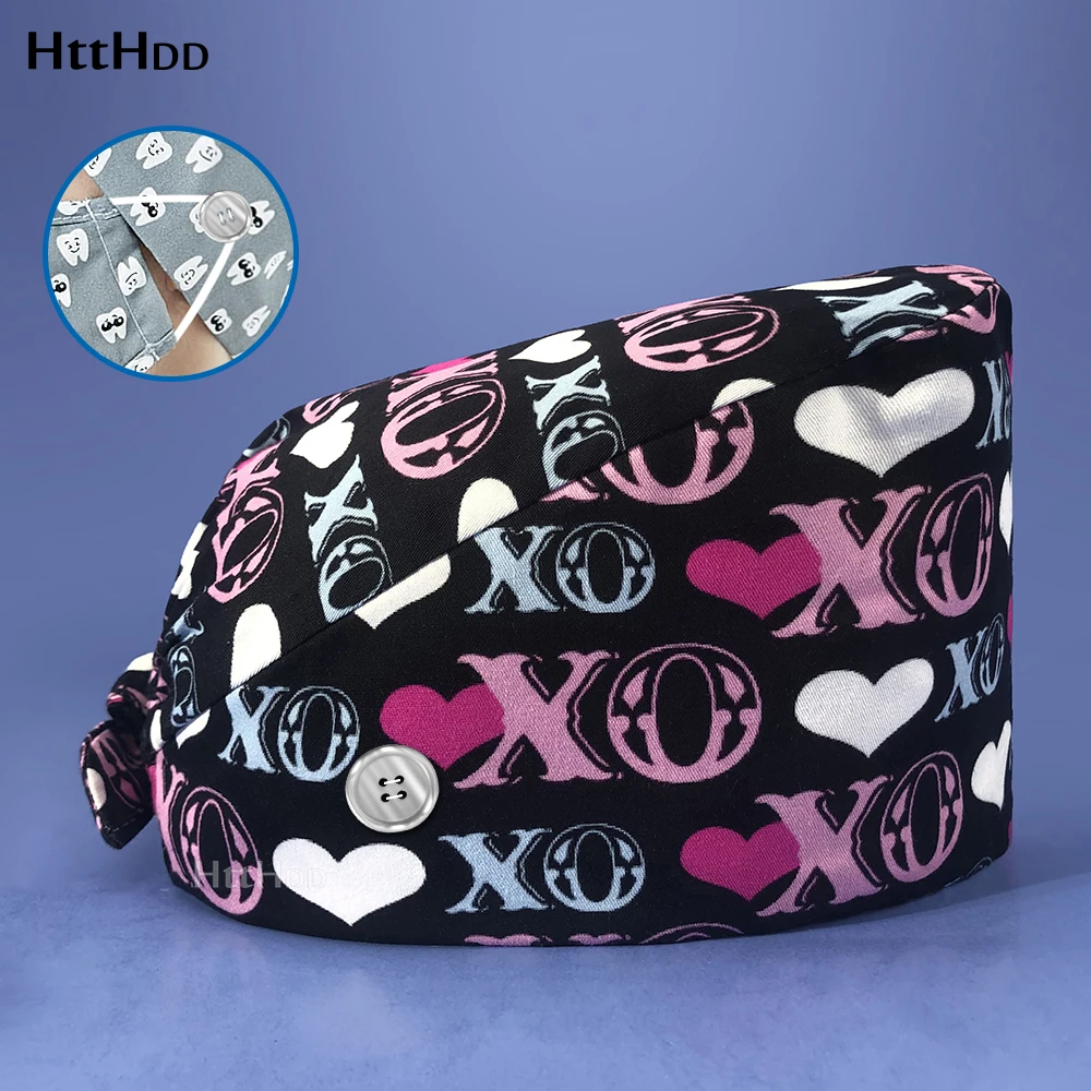 Unisex Cotton Multicolor Printed Cap Breathable Adjustable scrub Hat Beauty Salon Nursing caps Laboratory Pet Shop Surgical Hats
Unisex Cotton Multicolor Printed Cap Breathable Adjustable scrub Hat Beauty Salon Nursing caps Laboratory Pet Shop Surgical Hats