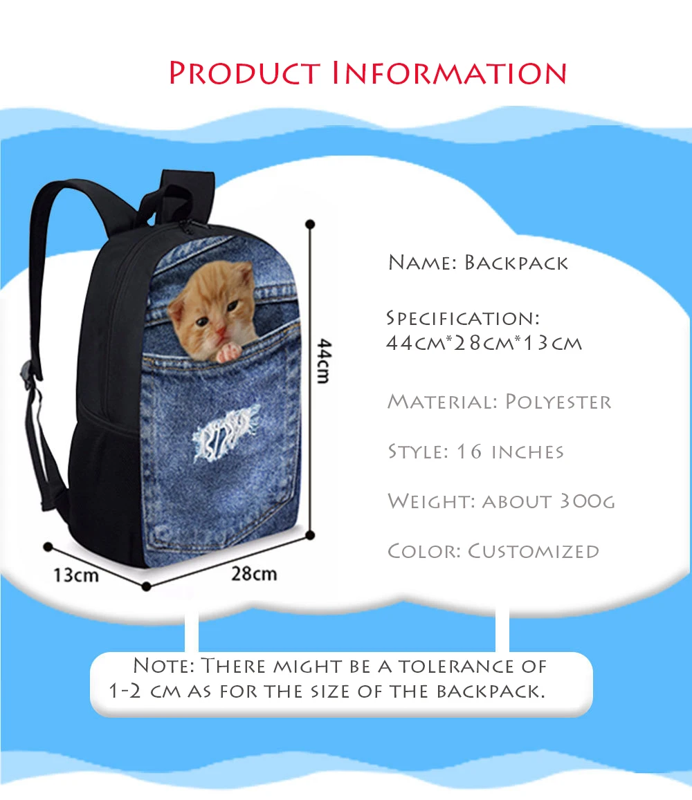 2019 New Christmas Deer Schoolbags Women Men's Travel Bag Art Backpack Polyester Boys Girls Book Gift Custom Mochila Escolar | Багаж и