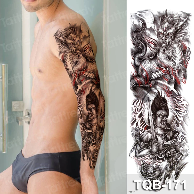 temporary tattoos men large mechanical tattoos black big dragon skull water tattoo sticker body full arm sleeve tatoo for boys
temporary tattoos men large mechanical tattoos black big dragon skull water tattoo sticker body full arm sleeve tatoo for boys