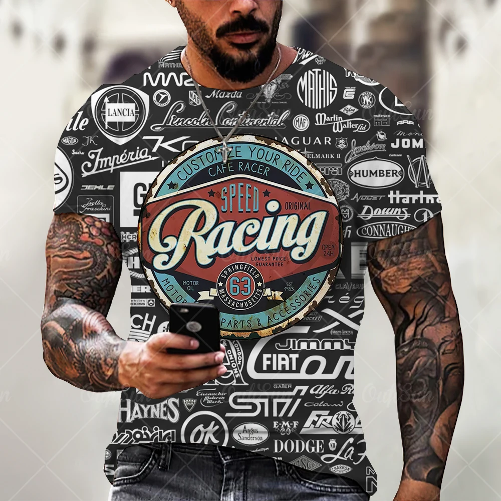 2021 Summer New Fashion Trend Road Motorcycle Pattern Men's 3d Printing T-shirt Street Personality Wild Loose Oversized
2021 Summer New Fashion Trend Road Motorcycle Pattern Men's 3d Printing T-shirt Street Personality Wild Loose Oversized