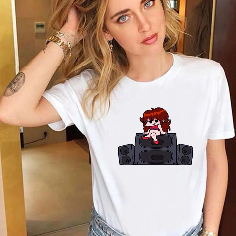 Summer Friday Night Funkin Printed Pattern Character Top Women's Casual Streetwear Kawaii T-shirt
Summer Friday Night Funkin Printed Pattern Character Top Women's Casual Streetwear Kawaii T-shirt