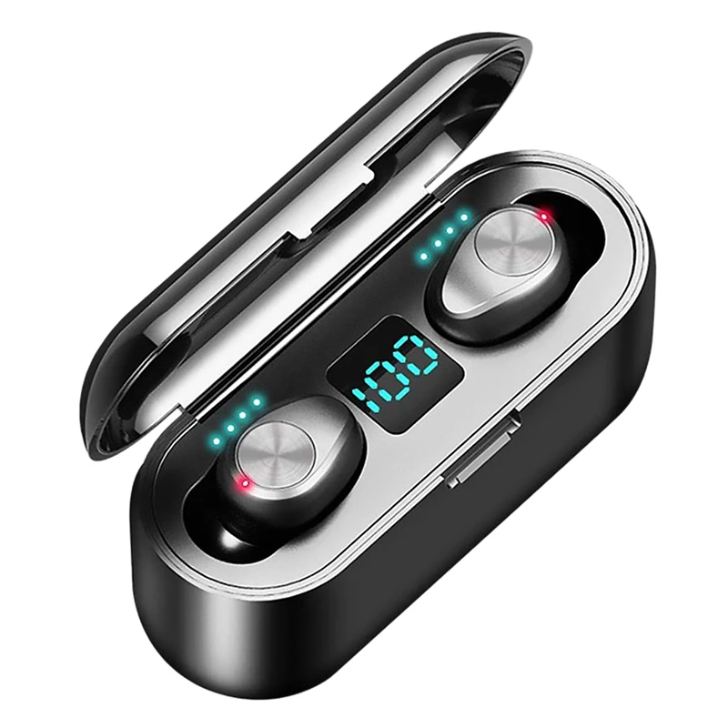 Bluetooth наушники, светодиодный Дисплей Bluetooth наушники 5,0 Беспроводной наушники зарядным устройством с Шум отмены микрофоны
Bluetooth наушники, светодиодный Дисплей Bluetooth наушники 5,0 Беспроводной наушники зарядным устройством с Шум отмены микрофоны