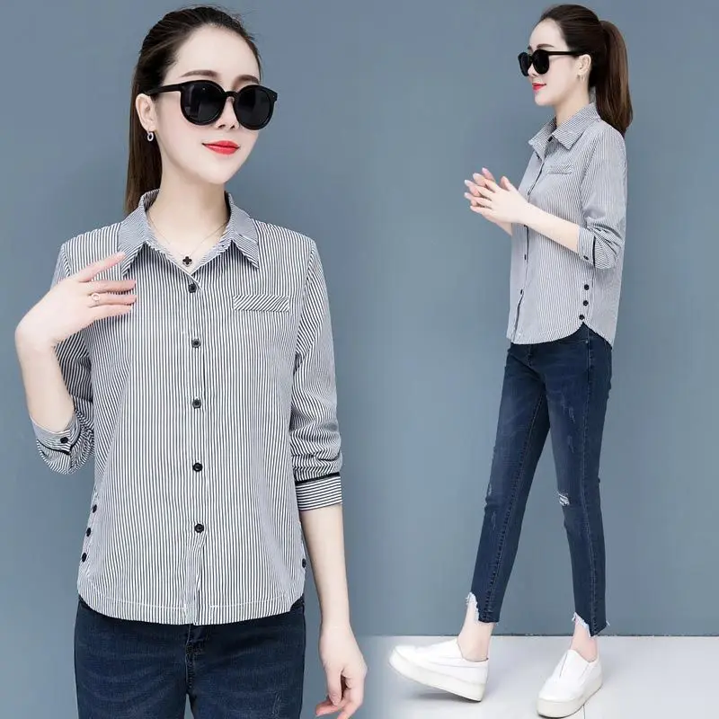 Spring and Autumn New Classic Plaid Shirt Women's Long Sleeve/Short Sleeve Casual Shirt Women's Bottoming Shirt Top
Spring and Autumn New Classic Plaid Shirt Women's Long Sleeve/Short Sleeve Casual Shirt Women's Bottoming Shirt Top