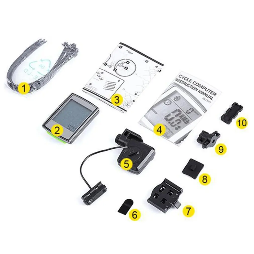 1PCS Waterproof Wireless Digital Bike Ride Speedometer Odometer Bicycle Cycling Speed Counter Code Table Bicycle Computer
1PCS Waterproof Wireless Digital Bike Ride Speedometer Odometer Bicycle Cycling Speed Counter Code Table Bicycle Computer