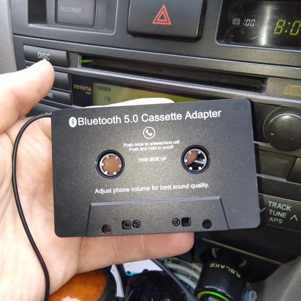 Microphone Bluetooth-compatible Player Converter Stereo Audio Aux Adapter Converter Car Tape AAC MP3 SBC AUX Audio Cassette
Microphone Bluetooth-compatible Player Converter Stereo Audio Aux Adapter Converter Car Tape AAC MP3 SBC AUX Audio Cassette