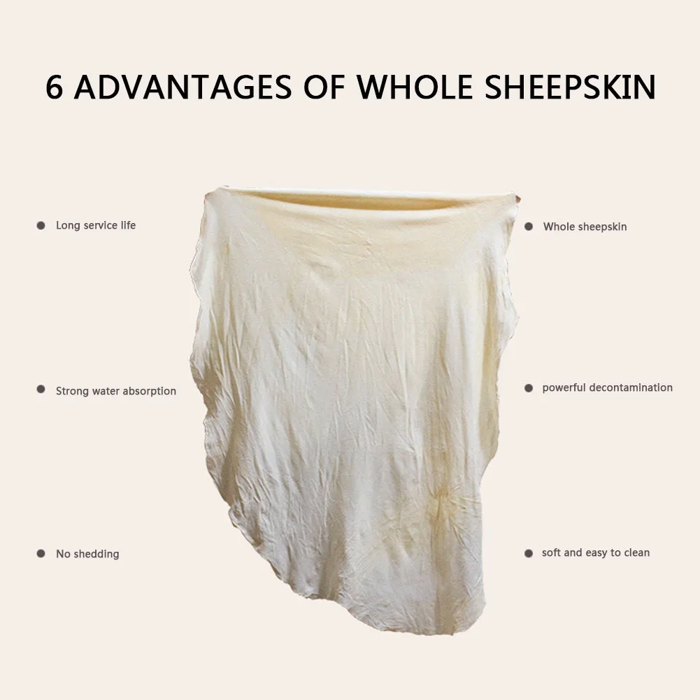 ALLOET Genuine Natural Chamois Leather Car Cleaning Cloth Wash Suede Absorbent Quick Dry Towel Glass Clean Wipe Cloth Care Tools
ALLOET Genuine Natural Chamois Leather Car Cleaning Cloth Wash Suede Absorbent Quick Dry Towel Glass Clean Wipe Cloth Care Tools