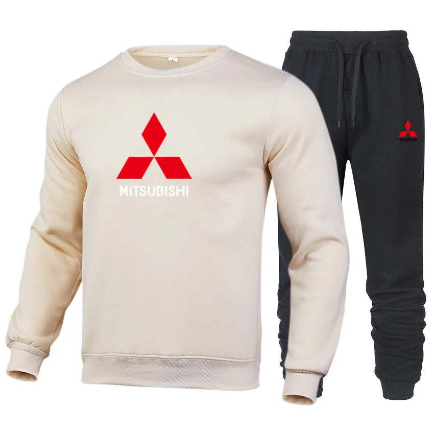 Mitsubishi 2021 men's spring and autumn printed round neck sweater + casual trousers casual two-piece comfortable suit male A15
Mitsubishi 2021 men's spring and autumn printed round neck sweater + casual trousers casual two-piece comfortable suit male A15