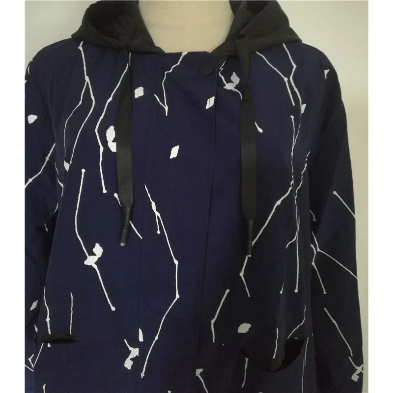Explosion Models 2019 Spring Autumn New jacket Coat Large Size 4XL Loose Fashion Hooded Outerwear Long Section Chaqueta Female
Explosion Models 2019 Spring Autumn New jacket Coat Large Size 4XL Loose Fashion Hooded Outerwear Long Section Chaqueta Female