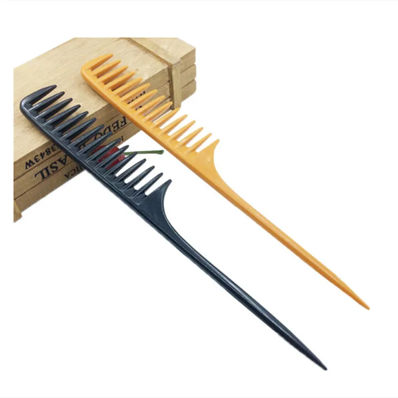 2 Colors New Portable Wide Tooth Comb Black Plastic Heat-resistant Large Wide Tooth Comb For Hair Styling Tool
2 Colors New Portable Wide Tooth Comb Black Plastic Heat-resistant Large Wide Tooth Comb For Hair Styling Tool