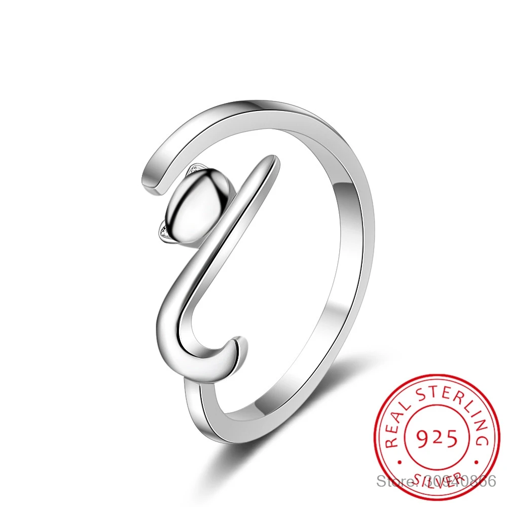 100% 925 Sterling Silver Sticky Cat with Long Tail Finger Ring Women Ring Adjustable Engagement Ring Jewelry SCR220
100% 925 Sterling Silver Sticky Cat with Long Tail Finger Ring Women Ring Adjustable Engagement Ring Jewelry SCR220
