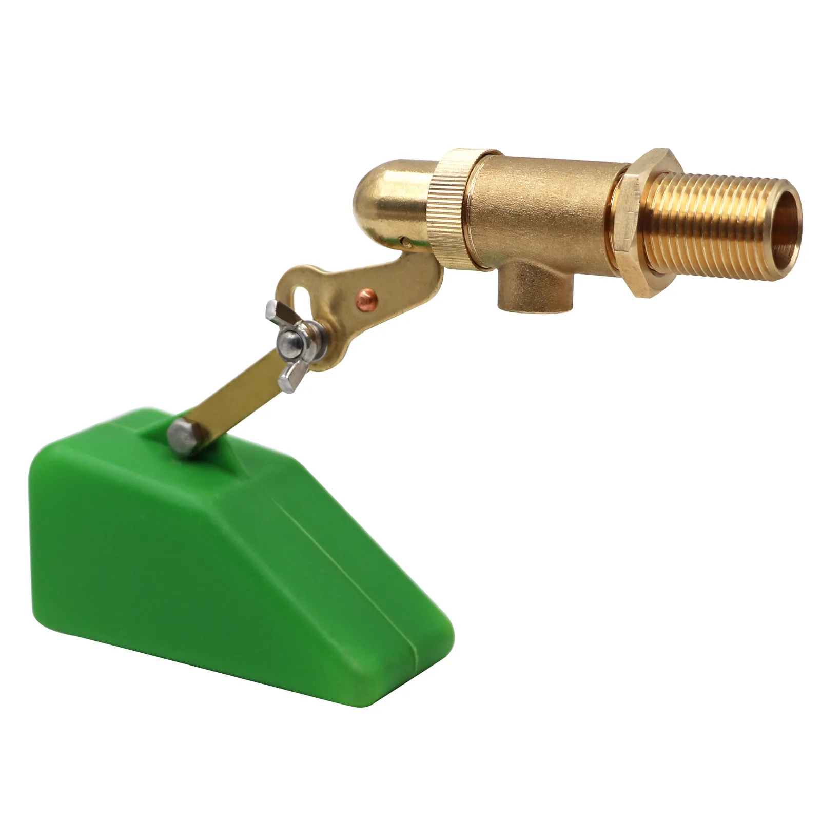 1/2 Inch Water Float Brass Valve with Plastic Float with Adjustable Arm Automatic Fill Float Ball Valve for Water Tank
1/2 Inch Water Float Brass Valve with Plastic Float with Adjustable Arm Automatic Fill Float Ball Valve for Water Tank