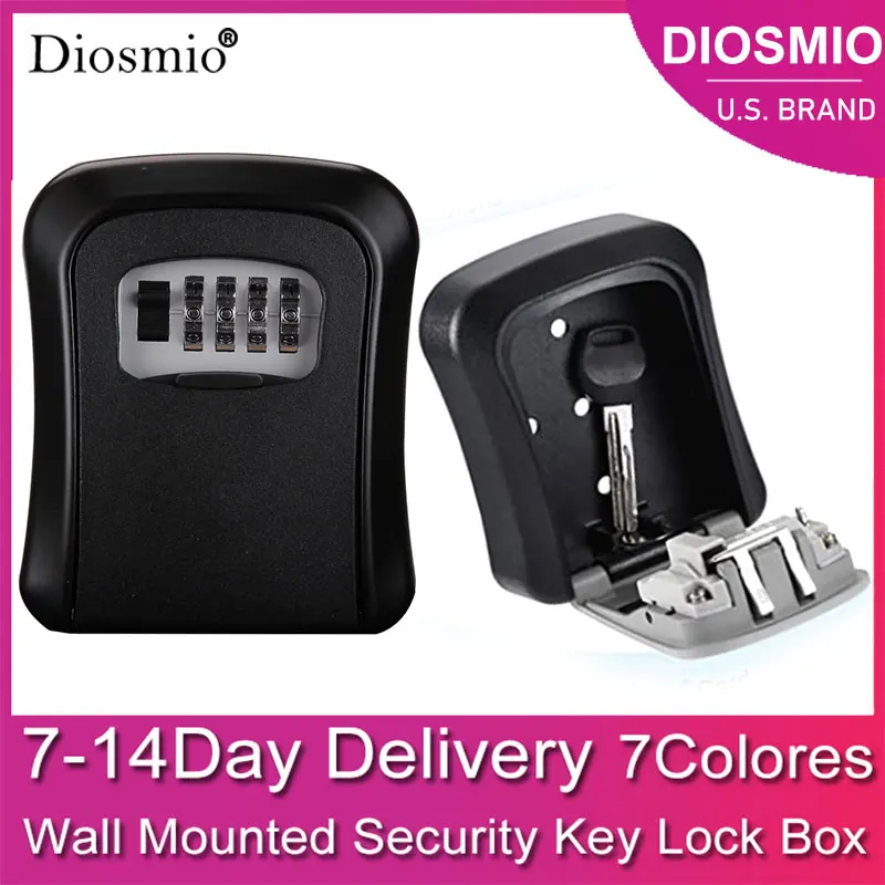 DIOSMIO сейф ключница 4 дюйма безопасный замок для ключей комбинированный Сейф улицы