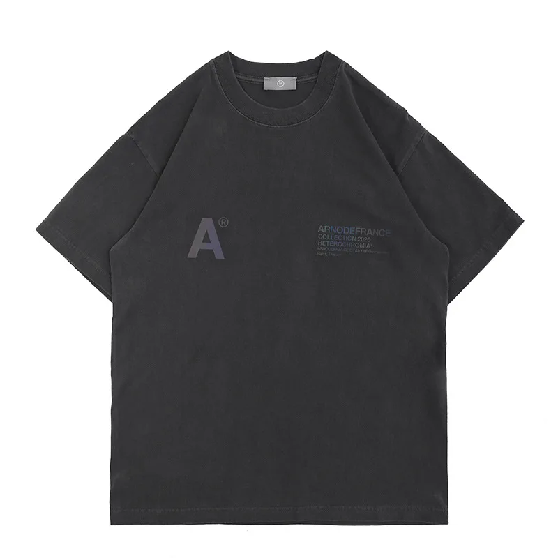 Fgss men's wear new fashion brand high street colorful letter reflective printing loose worn short sleeve T-shirt in spring and
Fgss men's wear new fashion brand high street colorful letter reflective printing loose worn short sleeve T-shirt in spring and