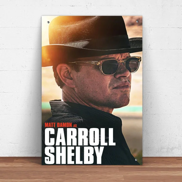 Matt Damon Christian Bale Movie Metal Tin Sign Pin Up Metal Sign Metal Decor Wall Sign Wall Decor (20cmx30cm) DJN12
Matt Damon Christian Bale Movie Metal Tin Sign Pin Up Metal Sign Metal Decor Wall Sign Wall Decor (20cmx30cm) DJN12