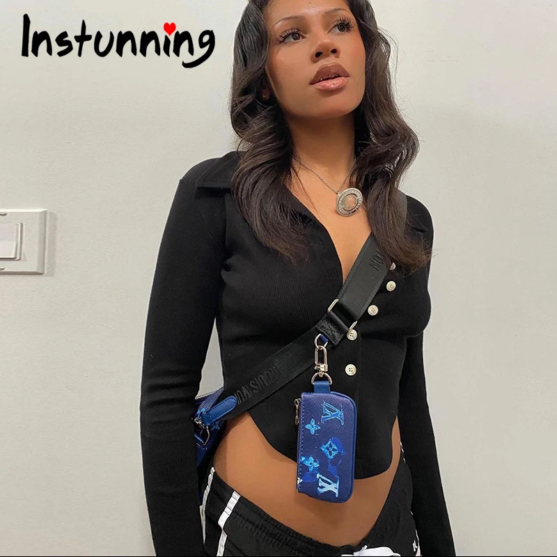 Instunning Women White Button Long Sleeve Polo Shirt 2021 Autumn Turn-down Collar Solid Casual Slim Sexy Streetwear Office Top
Instunning Women White Button Long Sleeve Polo Shirt 2021 Autumn Turn-down Collar Solid Casual Slim Sexy Streetwear Office Top
