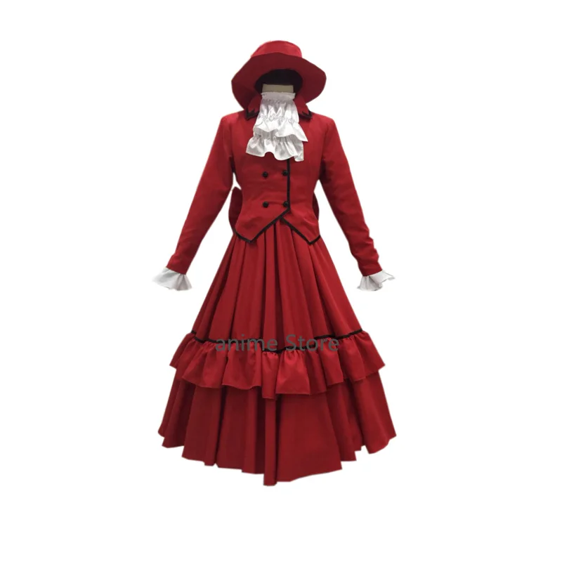 Anime Black Butler Cosplay Costume Halloween Christmas dresses for women men adults
Anime Black Butler Cosplay Costume Halloween Christmas dresses for women men adults