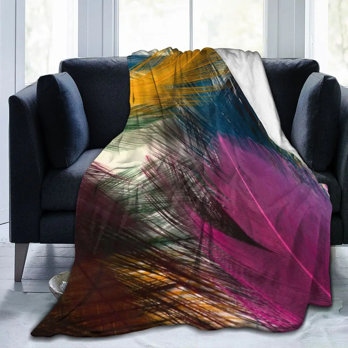 New 3D PersonalityPeacock Printed Flannel Blanket Sheet Bedding Soft Blanket Bed Cover Home Textile Decoration
New 3D PersonalityPeacock Printed Flannel Blanket Sheet Bedding Soft Blanket Bed Cover Home Textile Decoration