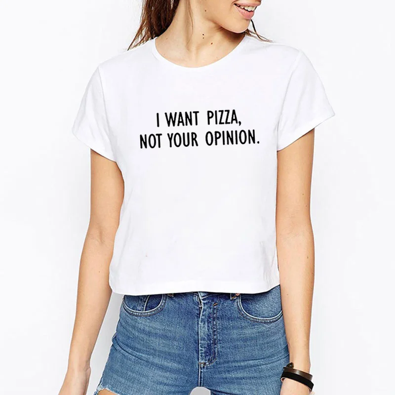 I WANT PIZZA Graphic T Shirt Women Short Sleeve Cotton T shirts Woman Black White Loose T Shirt Women Top Harajuku T Shirt Femme
I WANT PIZZA Graphic T Shirt Women Short Sleeve Cotton T shirts Woman Black White Loose T Shirt Women Top Harajuku T Shirt Femme