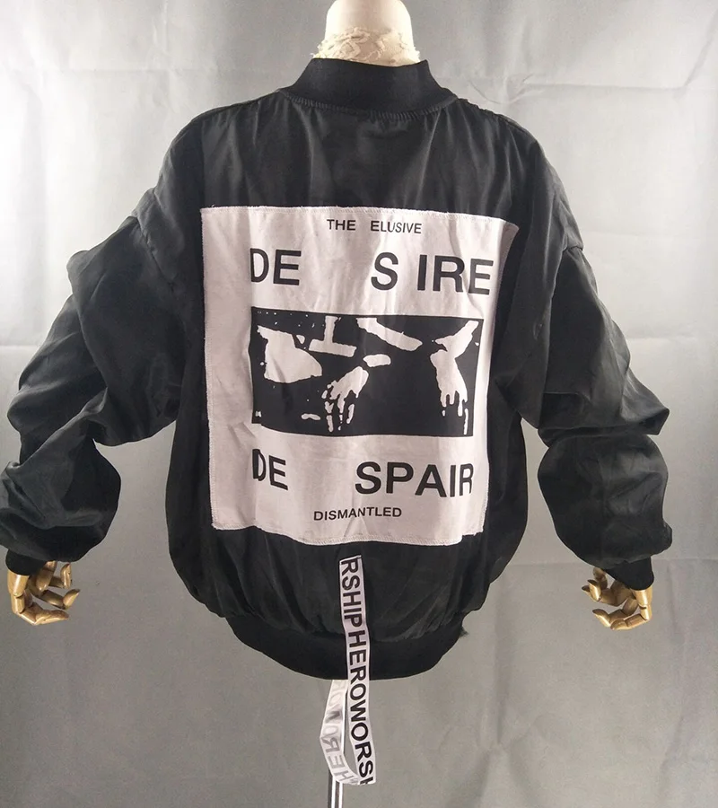 2019 Student BF Coat Oversize Jacket Basic Coats Spring Loose Large Size Female Windbreaker Harajuku Bomber | Женская одежда