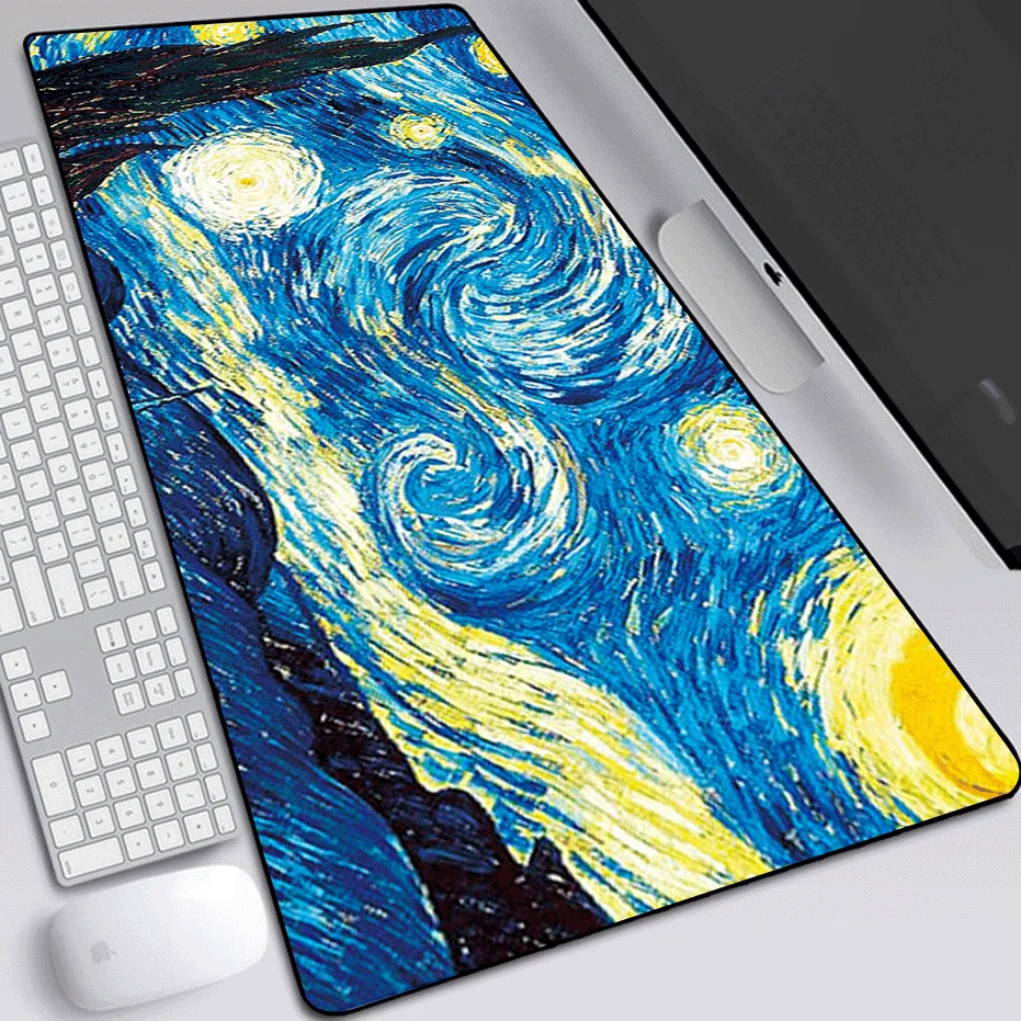 Large game mouse pad table mat oversized rubber mouse pad art oil painting personality landscape mouse pad table mat
Large game mouse pad table mat oversized rubber mouse pad art oil painting personality landscape mouse pad table mat