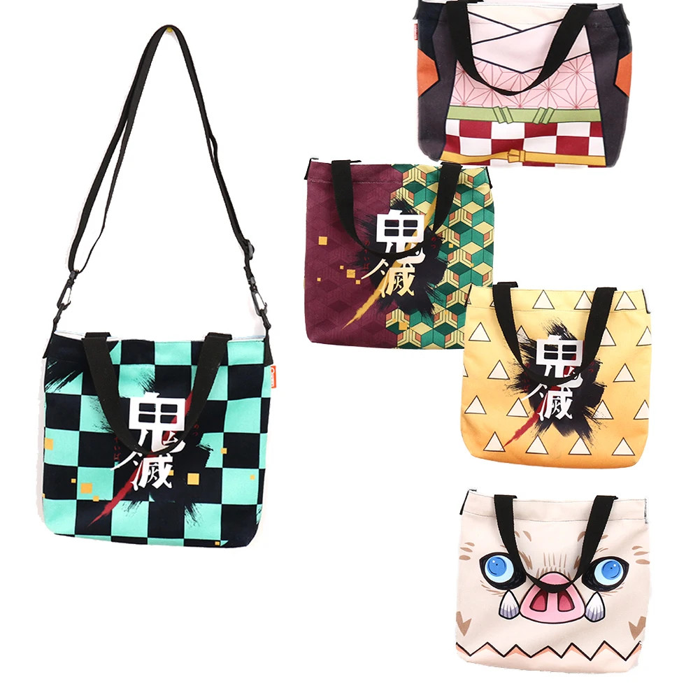 Brdwn Kimetsu no Yaiba Demon Slayer Nezuko Tanjirou Tomioka Giyuu Agatsuma Zenitsu Hashibira Inosuke Cosplay Canvas Shoulder Bag
Brdwn Kimetsu no Yaiba Demon Slayer Nezuko Tanjirou Tomioka Giyuu Agatsuma Zenitsu Hashibira Inosuke Cosplay Canvas Shoulder Bag