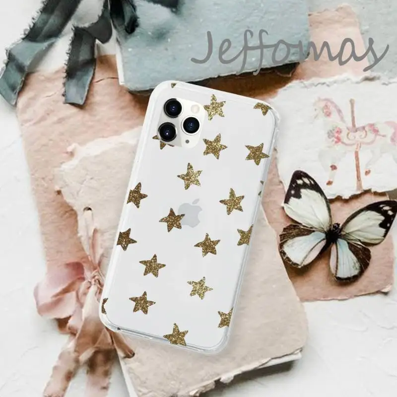 Shiny glitter cartoon star diamond Phone Case Transparent for iPhone 11 12 mini pro XS MAX 8 7 6 6S Plus X 5S SE 2020 XR
Shiny glitter cartoon star diamond Phone Case Transparent for iPhone 11 12 mini pro XS MAX 8 7 6 6S Plus X 5S SE 2020 XR