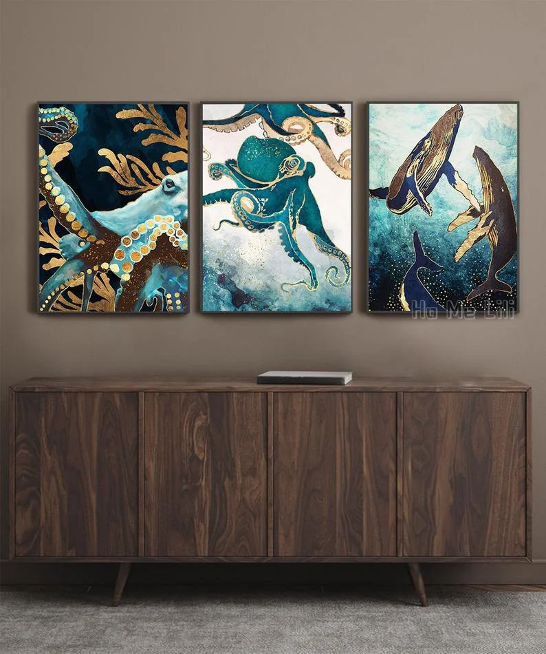 A Set Of 3 Nordic Wall Art Oil Painting On Canvas Prints For Interior Art Decoration
A Set Of 3 Nordic Wall Art Oil Painting On Canvas Prints For Interior Art Decoration